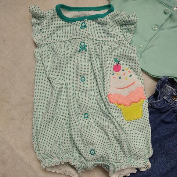 3M Kids Girls Lot - Baby Clothes - Carters / Arizona Jean Co -‎ Value Bundle - Picture 6 of 11